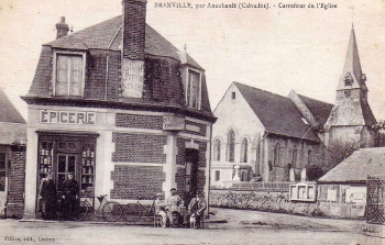 Location geographique de l'église