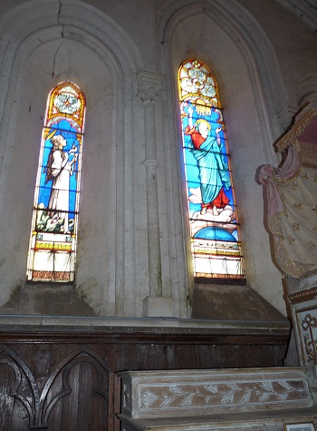 Location geographique de l'église